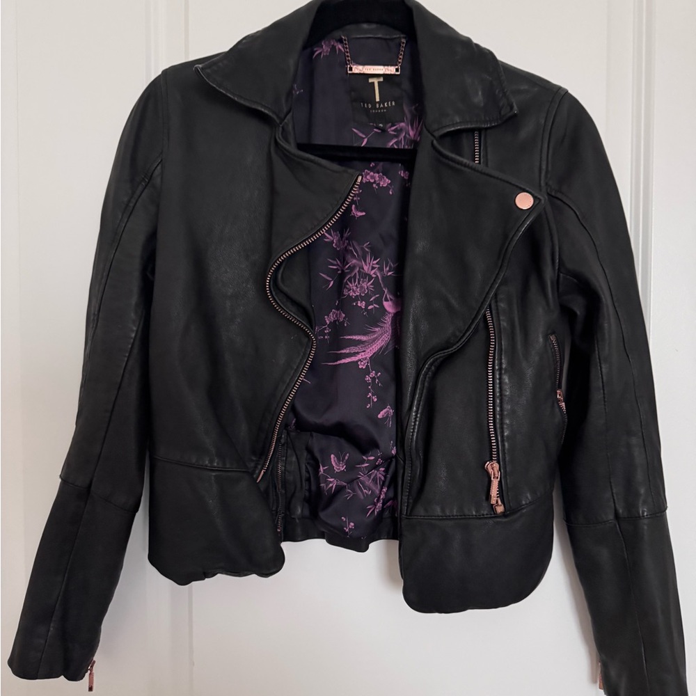 Ted Baker London LIZIA Leather Jacket